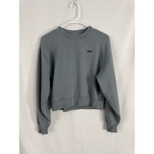 VANS Blue Mirage Color Way Boxy Sweatshirt‎ Size Small UEC